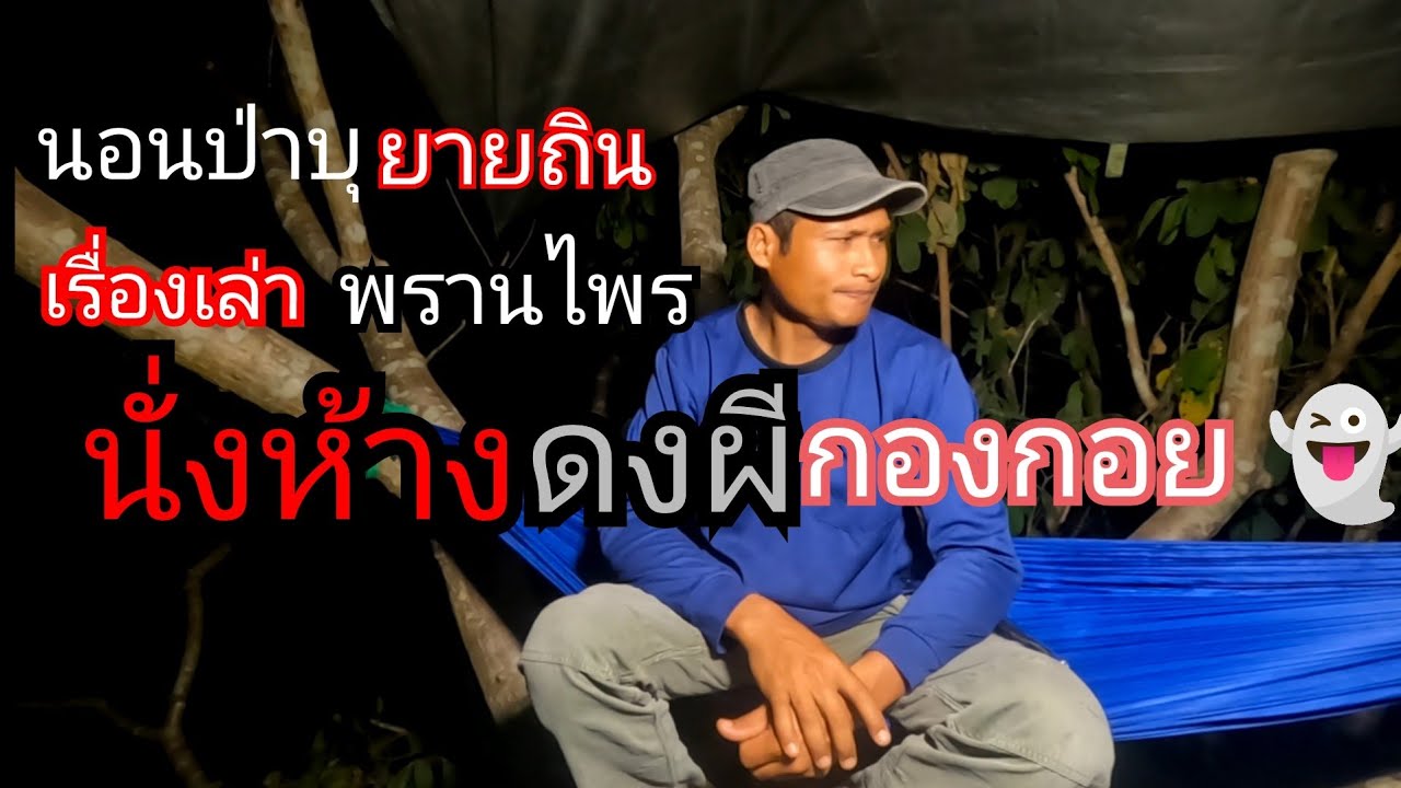 นอนป่าบุยายถิน เล่าเรื่องพรานไพร นั่งห้างดงผีกองกอย‼️ ตกดึกกระต่ายป่าเดินมาอยู่ใต้ห้าง🐇🐰 23/02/68