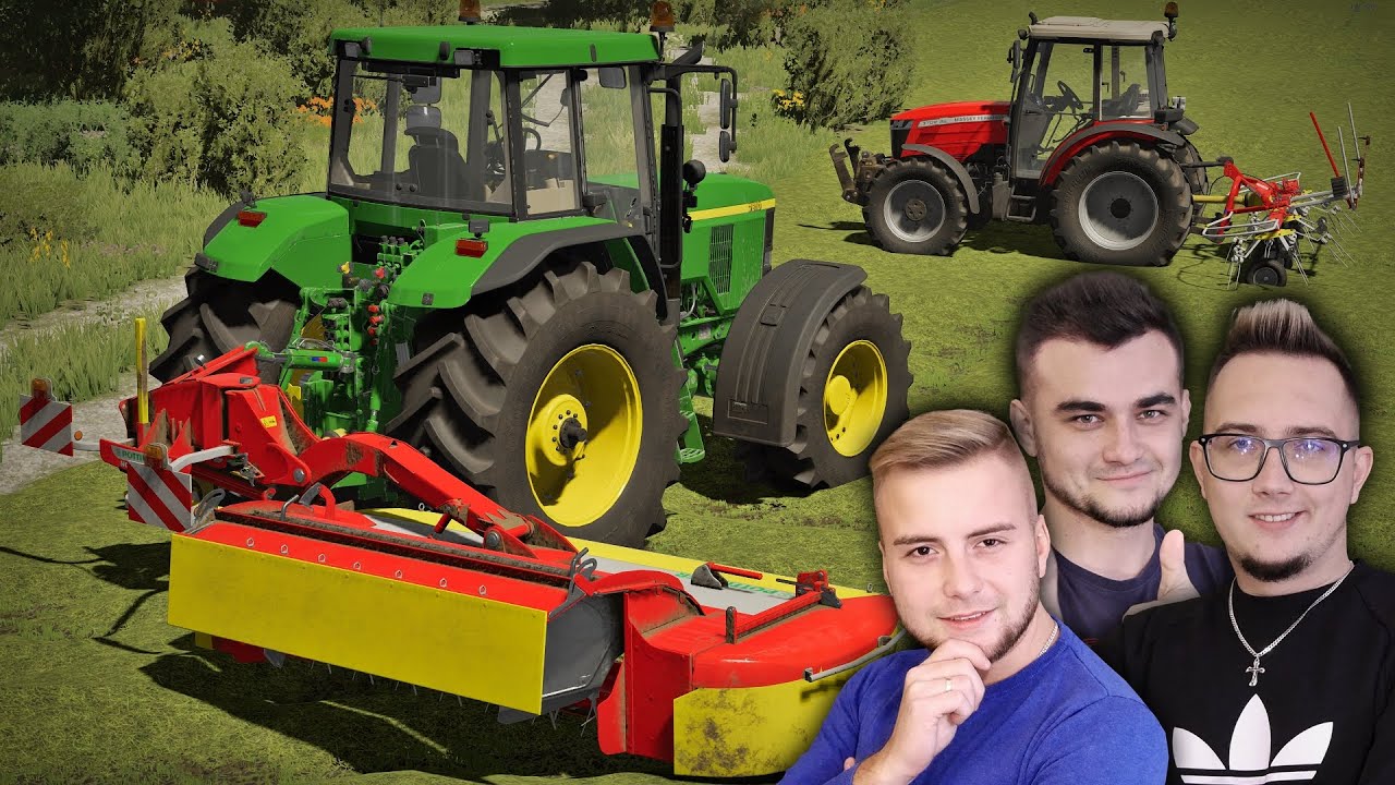 Pierwsze Sianokosy [NOWE NABYTKI] 😱 Koszenie & Przetrząsanie | Farming Simulator 22 | 