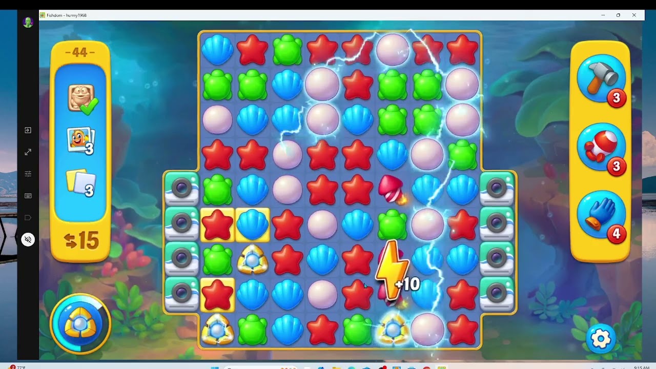 Fishdom Level 44 Step-by-Step Audio Walkthrough | Free-to-Play Strategy & Tips
