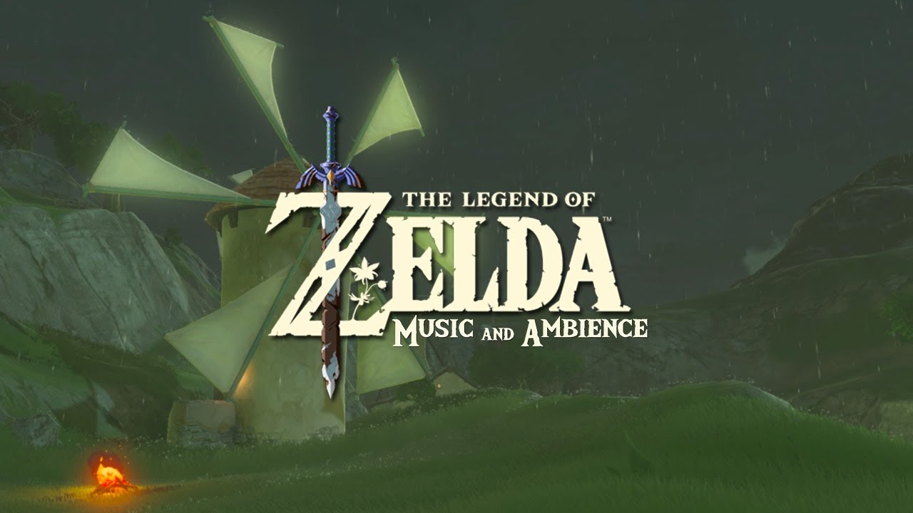 some peace for soft Rainy day... relaxing zelda video game music mix w/ rain ambience.