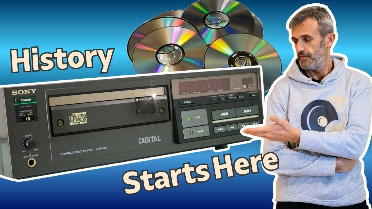 🎬 Sony CDP-101 – Il primo lettore CD della storia! RECENSIONE / REVIEW