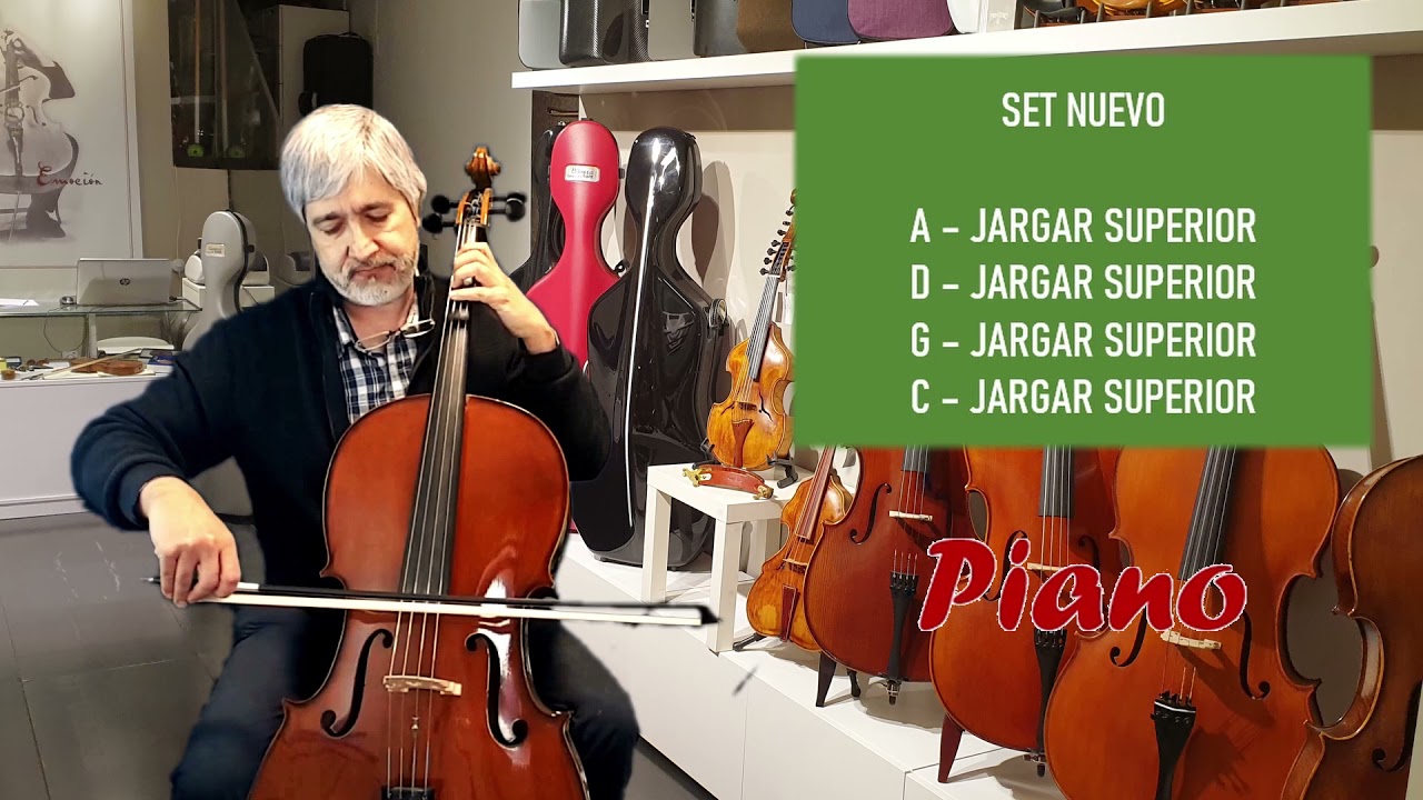 COMPARACION JARGAR SUPERIOR Y PIRASTRO CHROMCORD PLUS