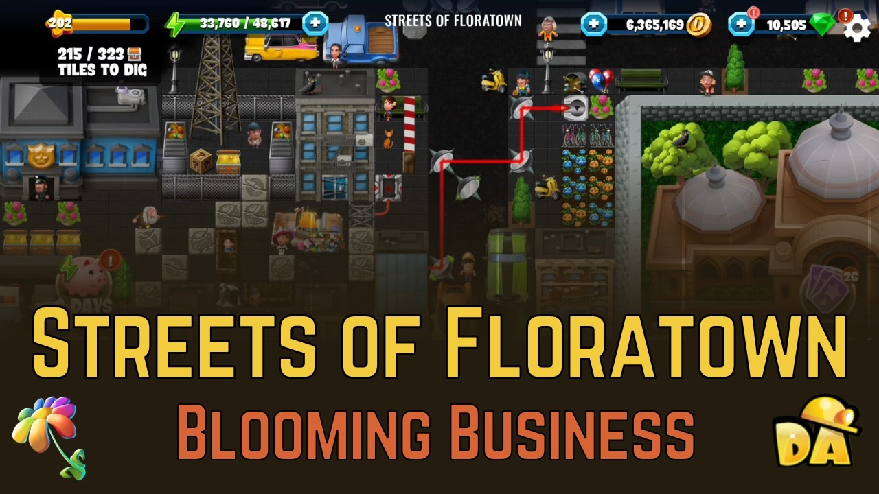 Streets of Floratown - #5 Blooming Business - Diggy's Adventure