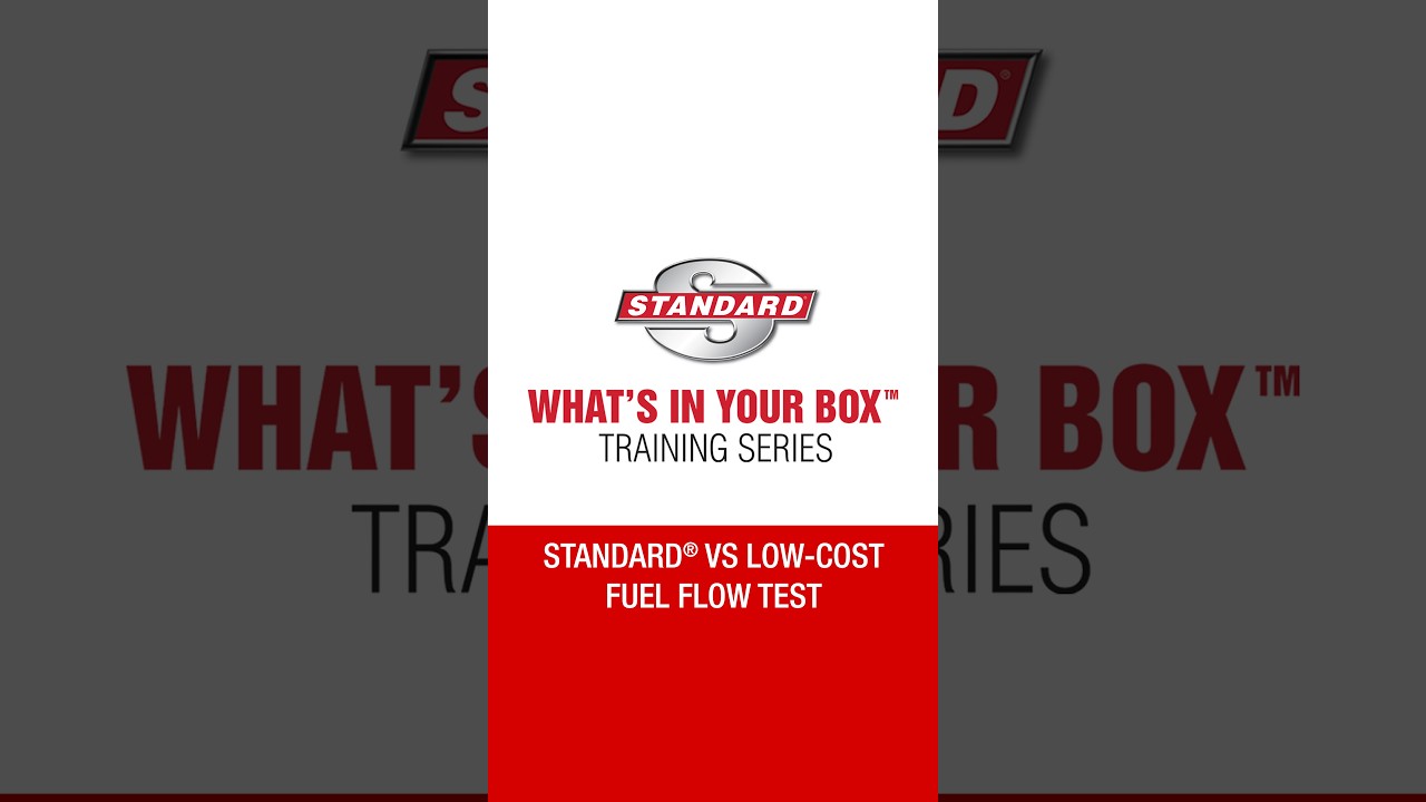 Comparison: Standard&reg; vs. Low-Cost Fuel Injectors