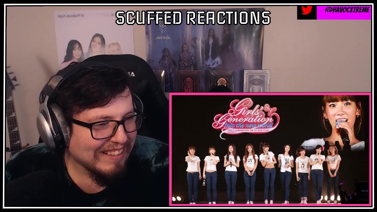 SNSD Concert 'Into the New World' part 1 | Reaction