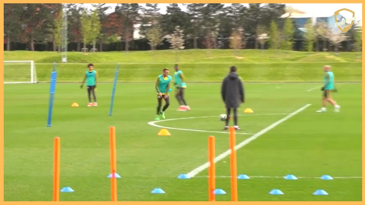 Manchester City - Pep Guardiola - Passing Combinations With Finishing