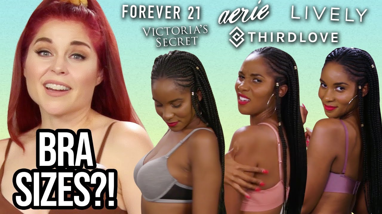 Trying Our Size at Every Store & Finding the BEST BRA!