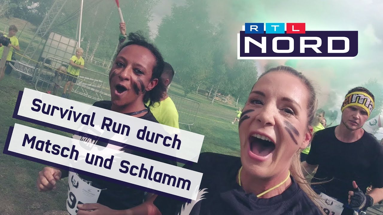 Matsch, Schlamm und Schweiß - Kim geht beim Survial-Run an den Start