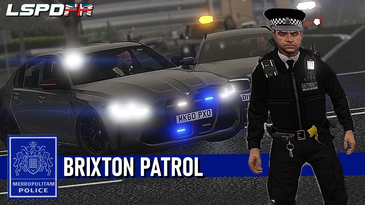 GTA 5 LSPDFR UK - Uninsured Drivers In Brixton [NO COMMENTARY] [062]