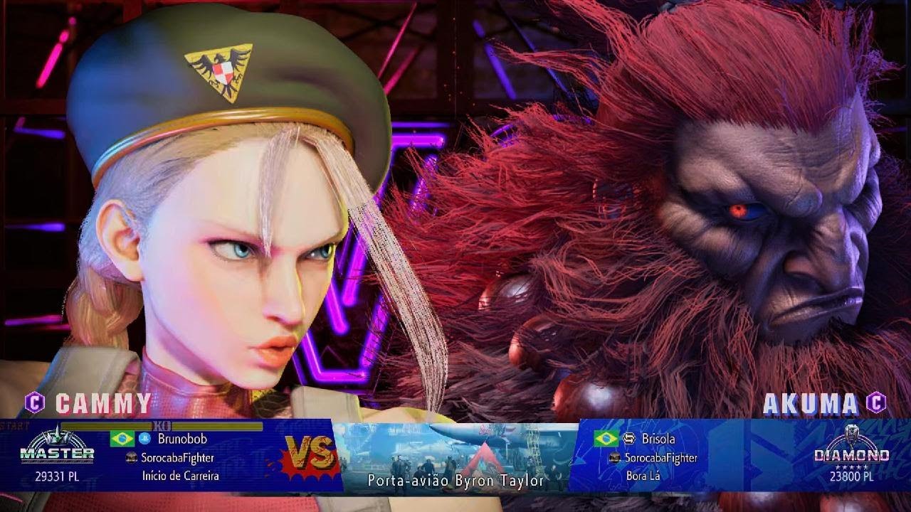 Brunobob (Cammy) VS Brisola (Akuma)