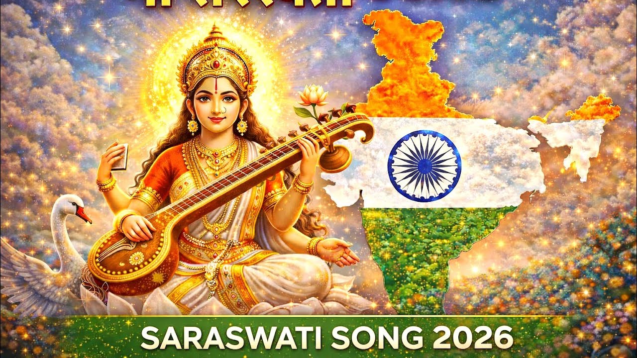 Saraswati Mata Bhajan | Saraswati Puja Song | Veena Wali Maa | Bhakti