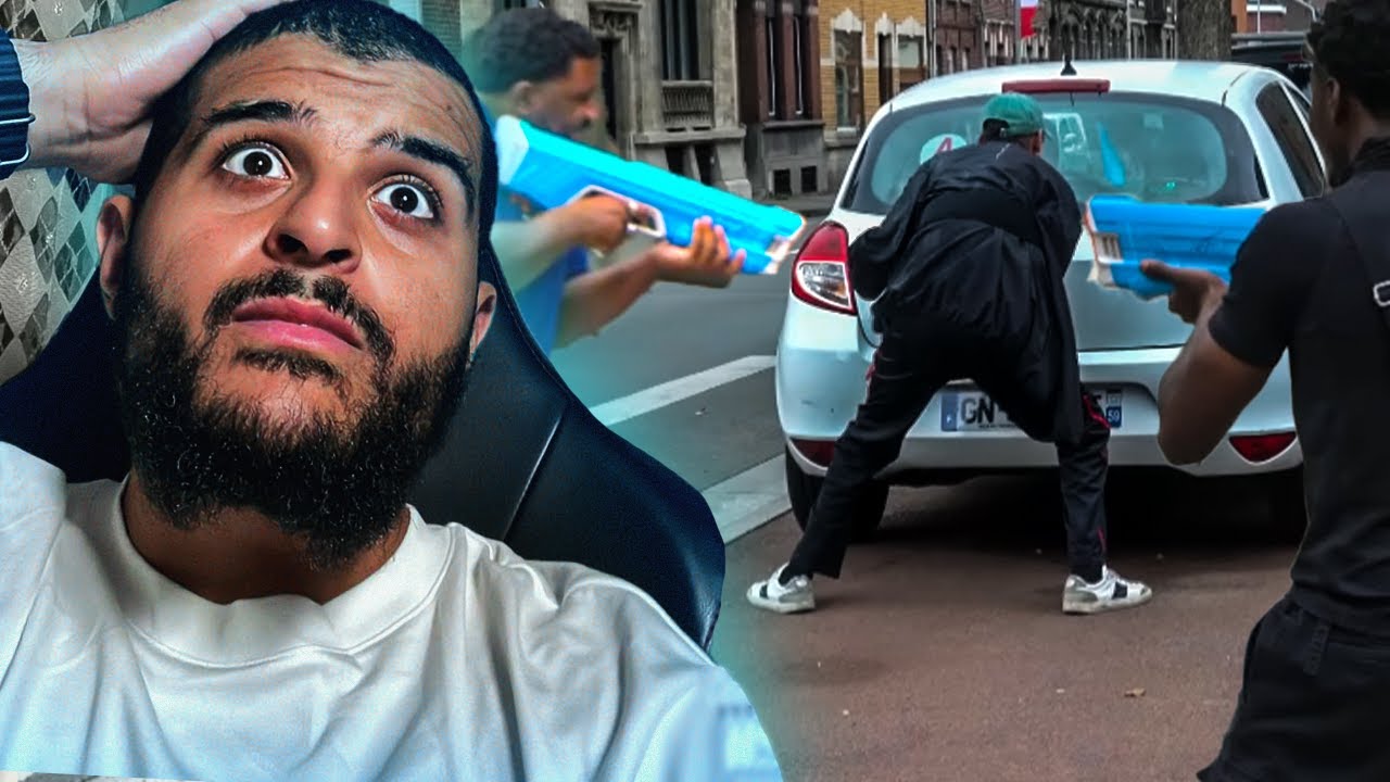 IL CRACH SUR LES GENS ???? REACTION SBR