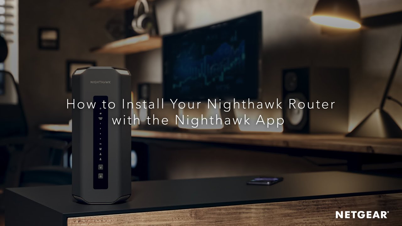 Как установить маршрутизатор Nighthawk WiFi 7 с помощью приложения Nighthawk