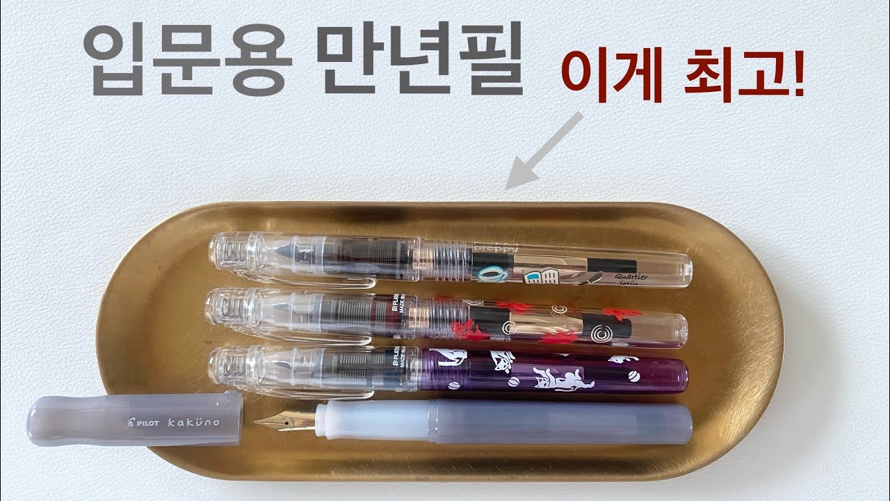 만원대 입문용 만년필 추천 | 카쿠노, 프레피