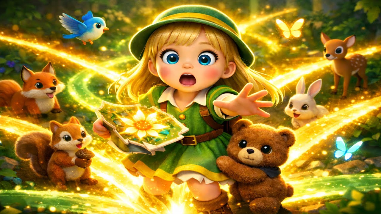 The Garden with Moving Paths – Lumi’s Magical Spring Maze 🌿✨