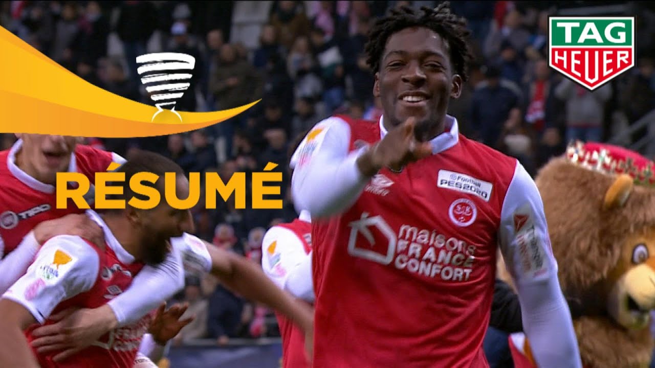 Stade de Reims - RC Strasbourg Alsace 0-0 4 tab à 2 1/4 de finale - Résumé - REIMS - RCSA/2019-20