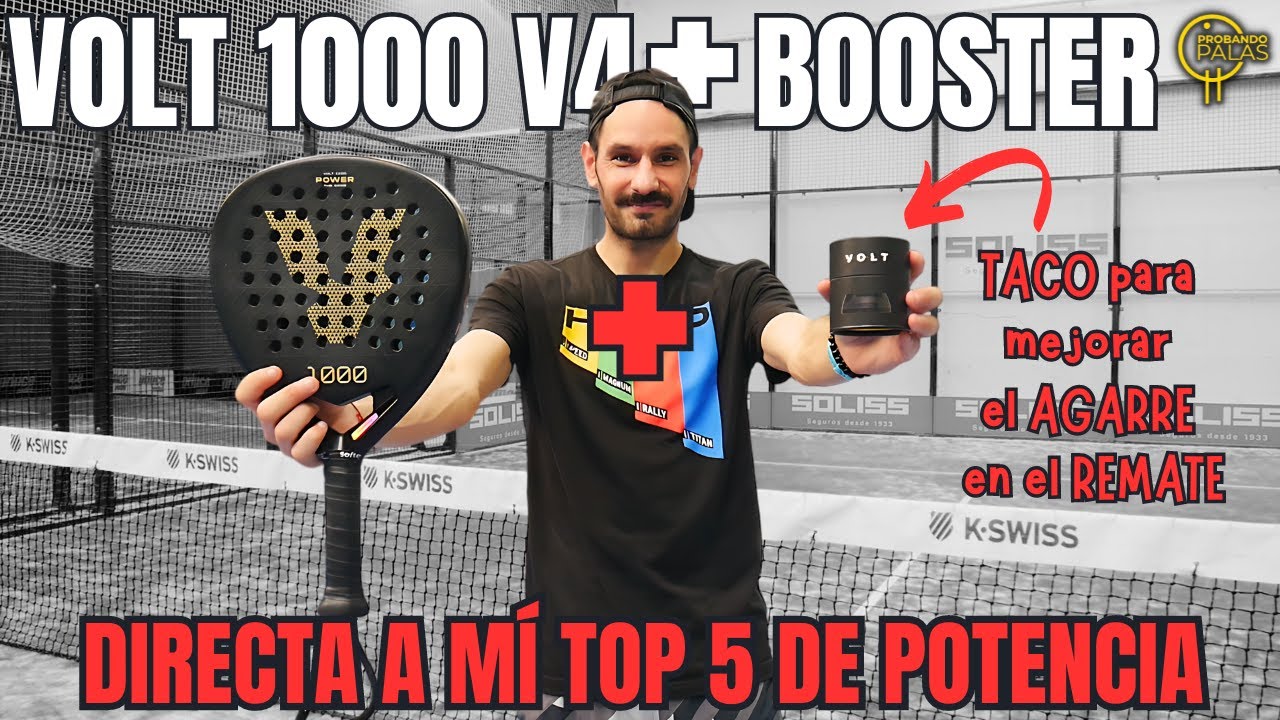 VOLT 1000 v4 + BOOSTER....la combinación PERFECTA si buscas POTENCIA (Pala de Alex Chozas) #padel
