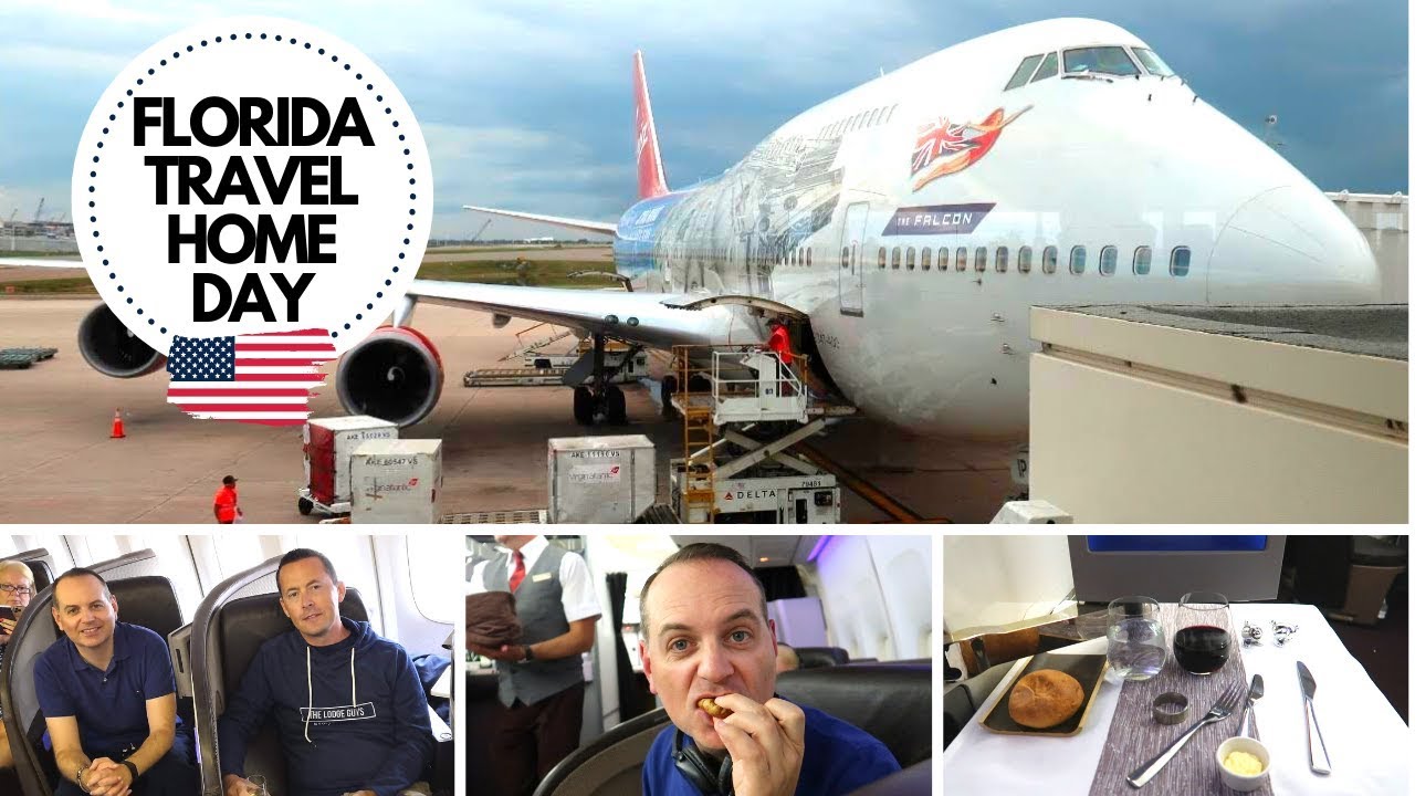 TRAVELLING HOME FROM FLORIDA | DISNEY WORLD VLOGS TRAVEL DAY | THE LODGE GUYS AD-Gifted