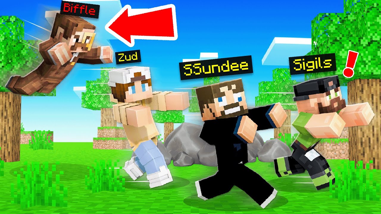 The SWEATIEST Tag Game EVER in Minecraft...