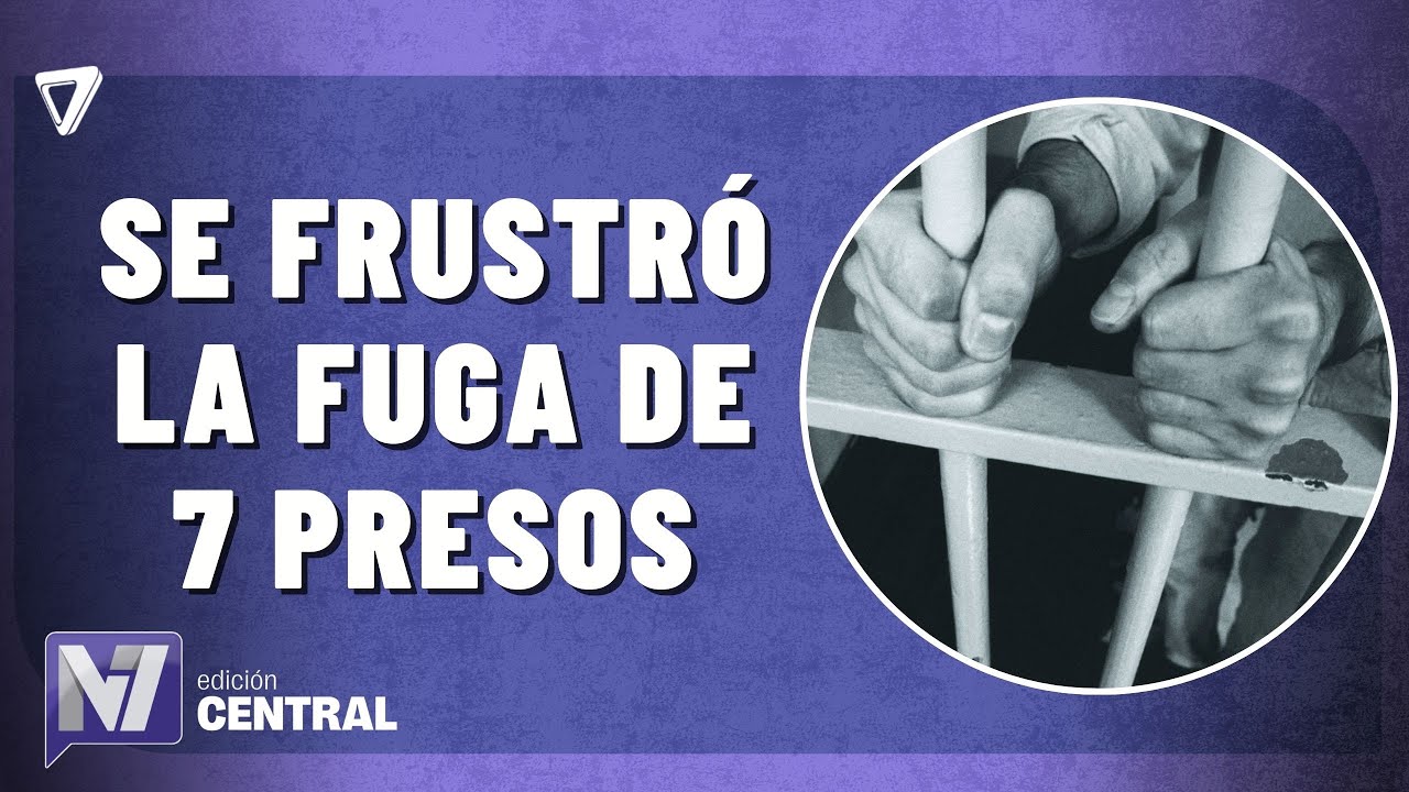Operativo en Almafuerte frustra fuga de siete presos peligrosos