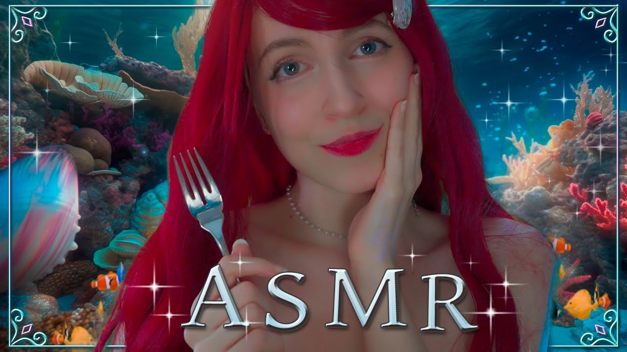 ASMR Русалочка 🐠 Твоя подруга Ариэль расчесывает тебе волосы 🌊✨