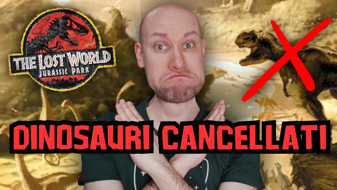 I Dinosauri TAGLIATI da IL MONDO PERDUTO: Jurassic Park 🦕❌