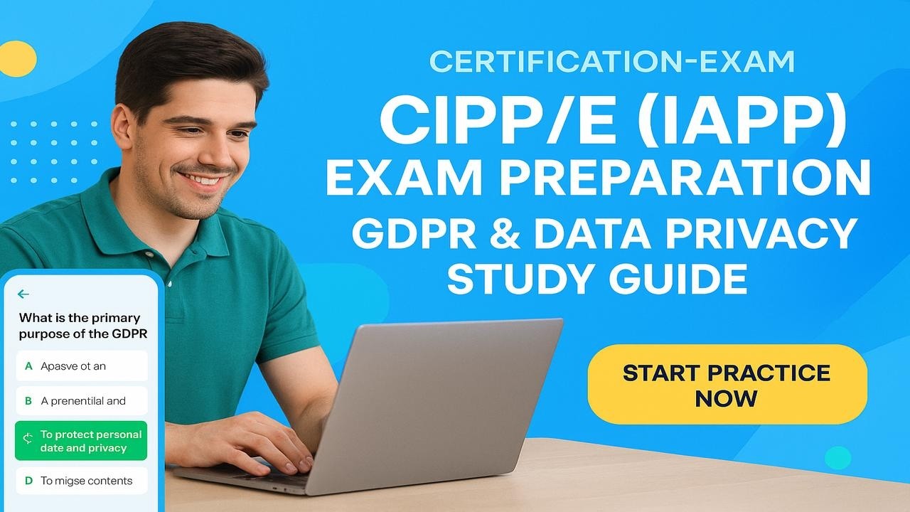 Подготовка к экзамену CIPP/E (IAPP) &mdash; руководство по изучению GDPR и конфиденциальности данных