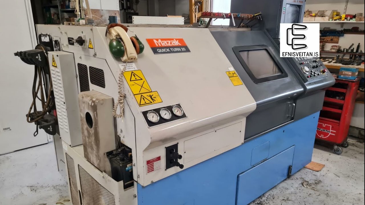 Mazak Quick turn 20 rennibekkur.