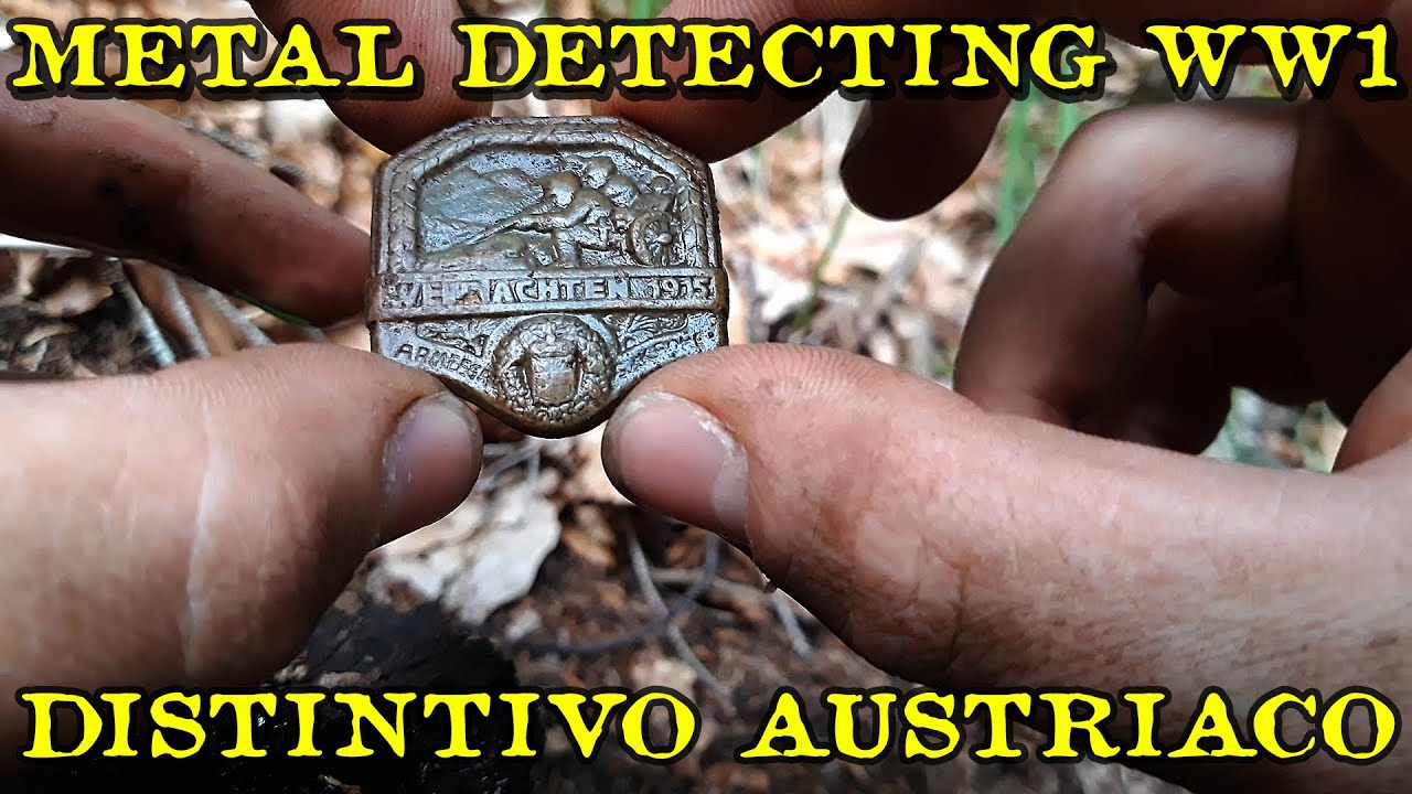 Metal Detecting WW1 Distintivo austriaco stupendo!
