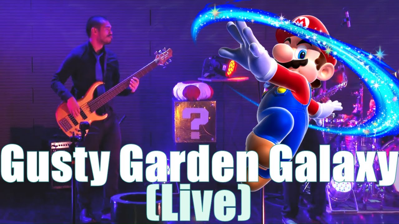 Gusty Garden - Super Mario Galaxy (Live at Sala SCD) // Jazztick
