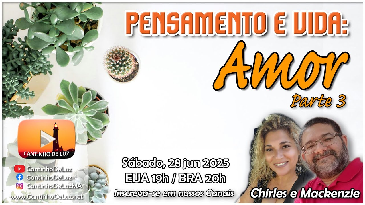 Pensamento e Vida: Amor (Parte 3) 💌 Chirles e Mackenzie Melo