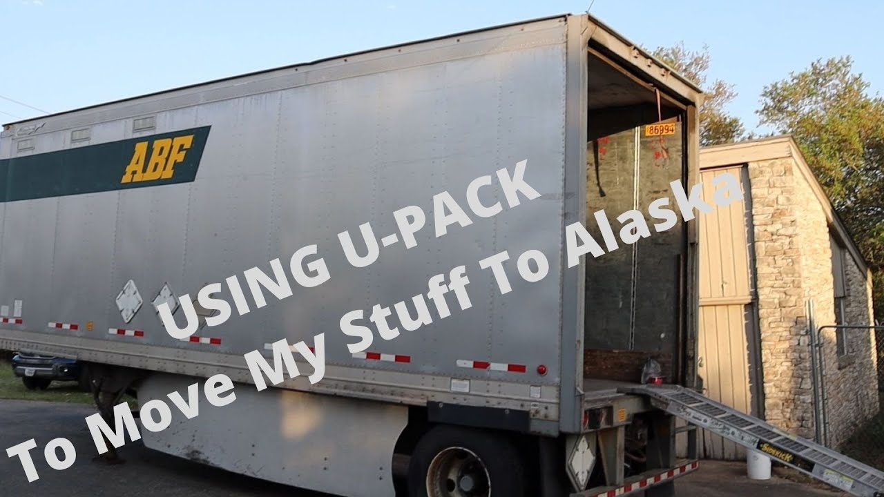U PACK: Мой опыт использования ABF U Pack для перевозки моих вещей из Техаса на Аляску
