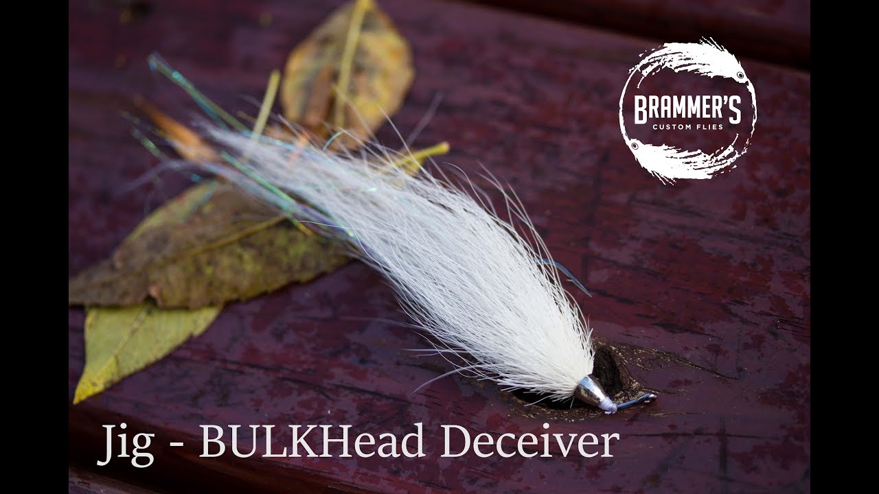 Fly Tying: Beginner Predator Flies - Part 3: Jig BULKHead Deceiver