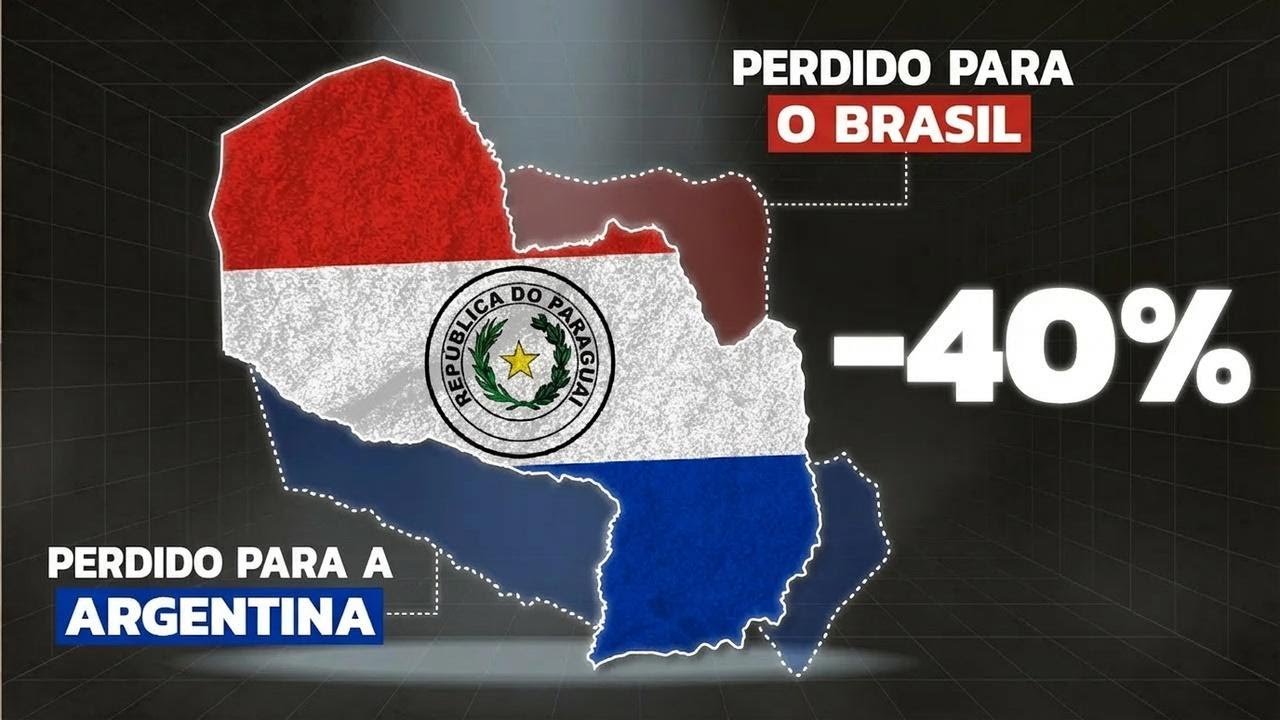 Como o Paraguai perdeu quase metade do seu território