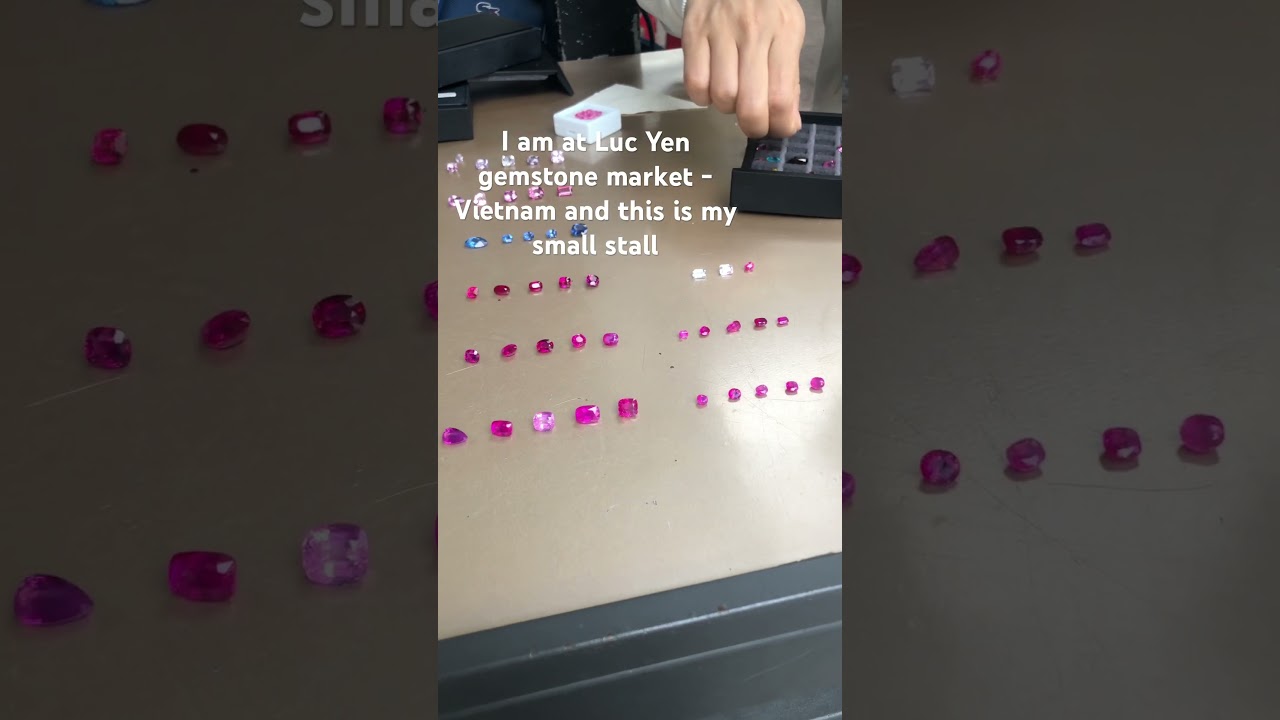 Hello everyone. Welcome to Luc Yen Gemstone market from Viet Nam ! #gemstone #gemstonejewelry #gems