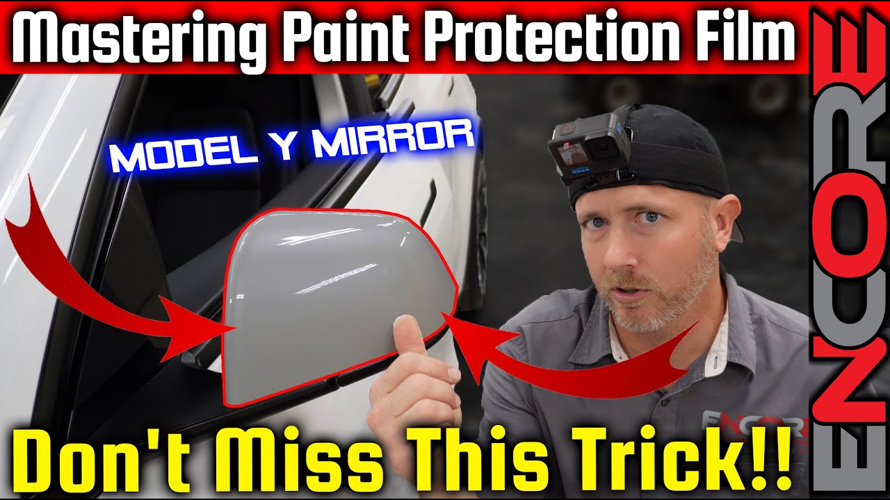 Tesla Model Y Side View Mirror - Elevate Your PPF Installations