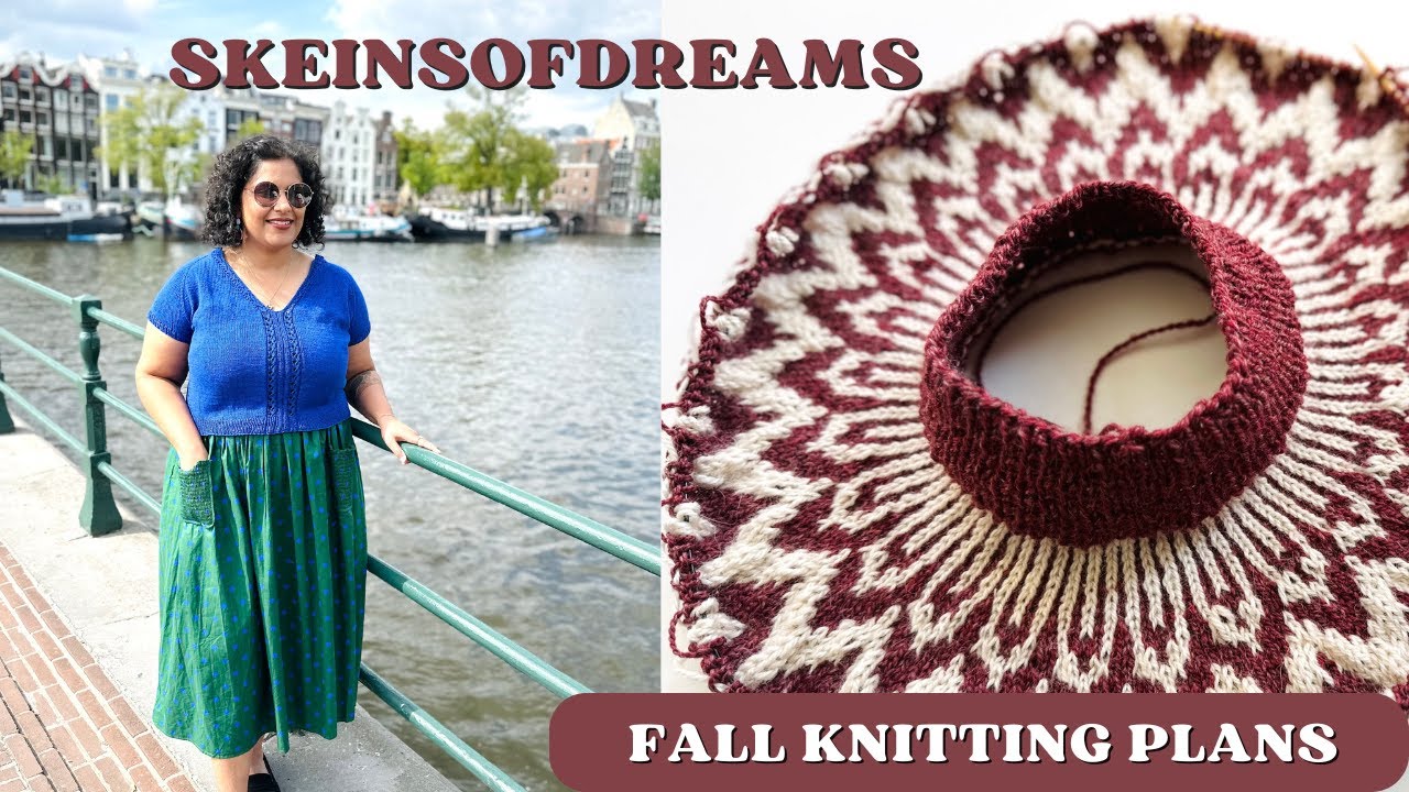 Knitting Podcast Ep 56: So many WIPS!! From Summer to Fall Knitting!!