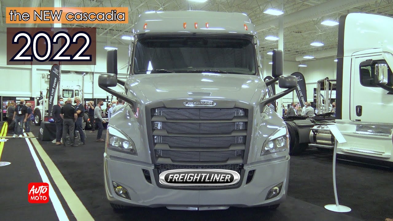 2022 Freightliner Cascadia 126 Sleeper Detroit DD15 505hp - Exterior And Interior - ExpoCam 2021
