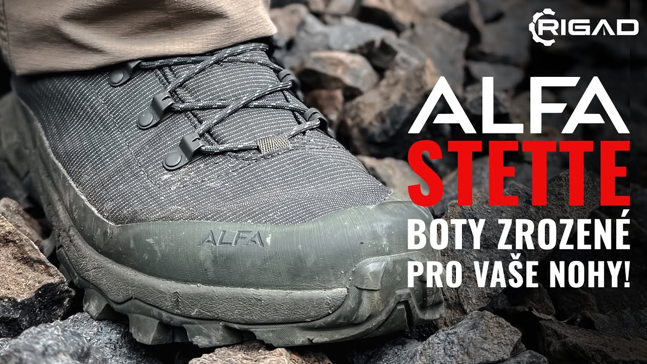 TYHLE BOTY NEDÁVAJÍ PROSTOR PRO KOMPROMIS! Alfa® Stette A/P/S/ GTX® RIGAD!