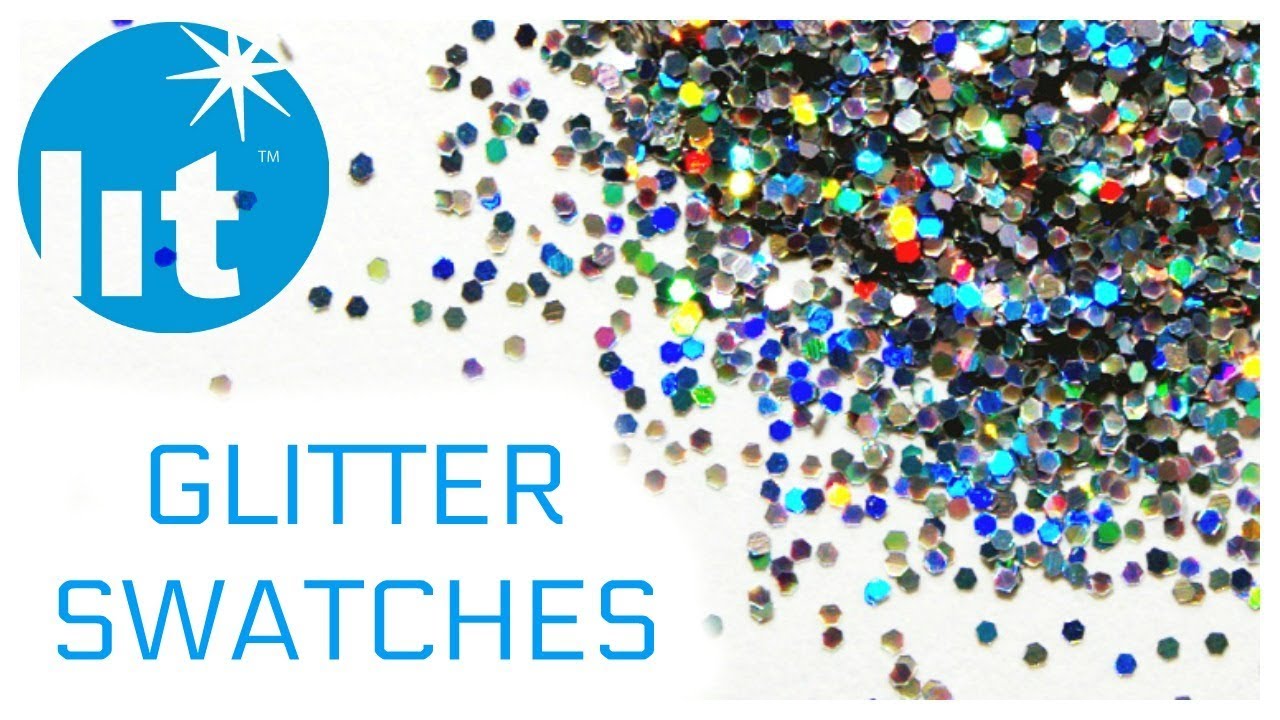 Glitter swatches - LIT cosmetics glitter | Swatches | Beautylashes19