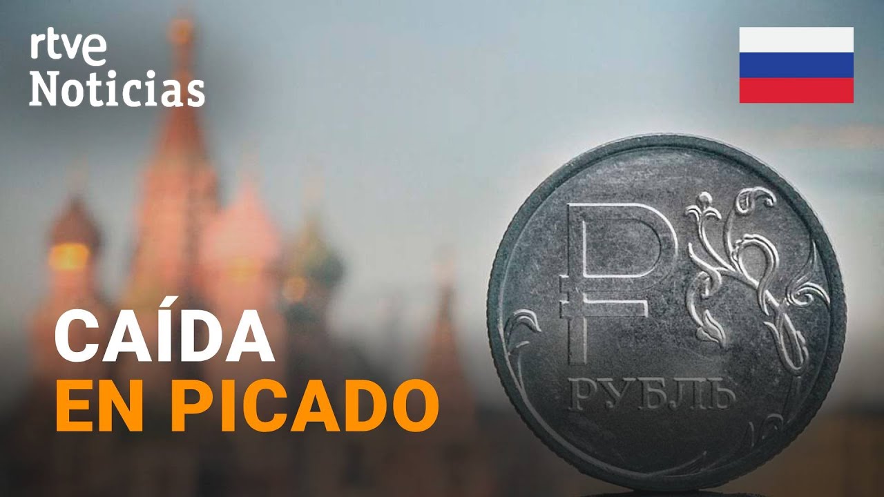 RUSIA: El RUBLO supera por poco los 100 por D&Oacute;LAR, marcando su M&Iacute;NIMO desde marzo de 2022 l RTVE