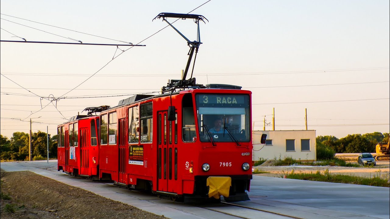 Električka na konci Petržalky...? Obratisko JUŽNÉ MESTO. (Linka 3)