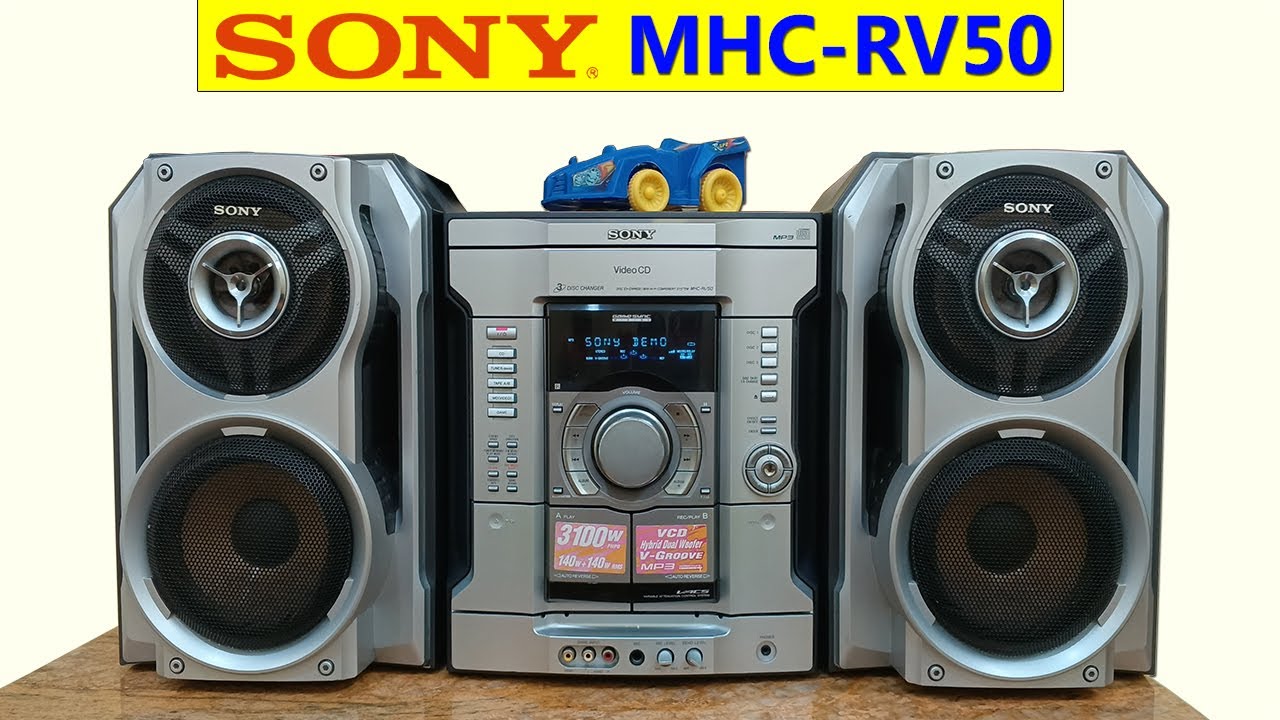 Sony MHC-RV50_Overview & Sound test