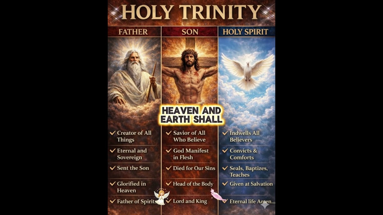 Holy Trinity #trinity #godlovesyou #holyspirit #jesuslovesyou 