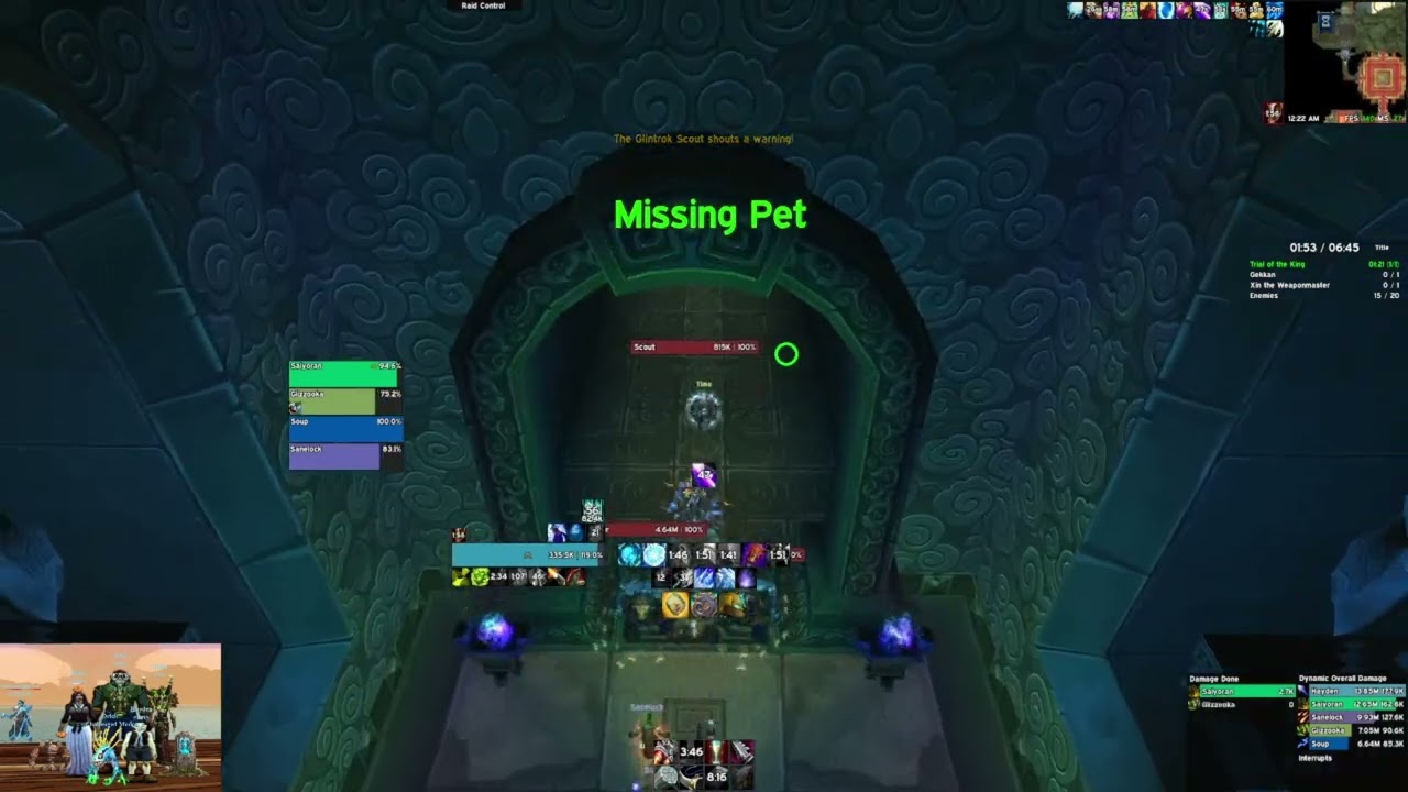 Mogu'shan Palace Challenge Mode 4:07 (Mage PoV) S2