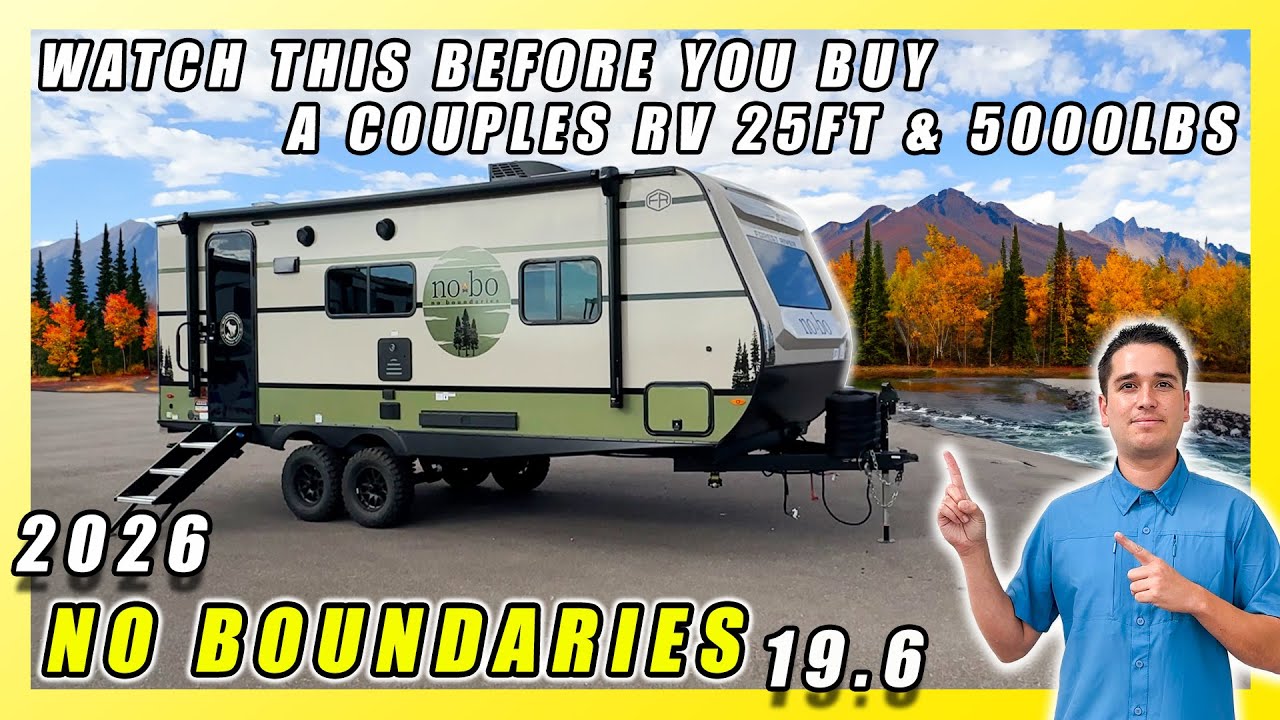 2026 NO BOUNDARIES 19.6 ПЕРВЫЙ ВЗГЛЯД НА НОВЫЙ ТРЕЙЛЕР ДЛЯ ПАРЫ С ИДЕАЛЬНОЙ ПЛАНИРОВКОЙ! 5000 ФУН...