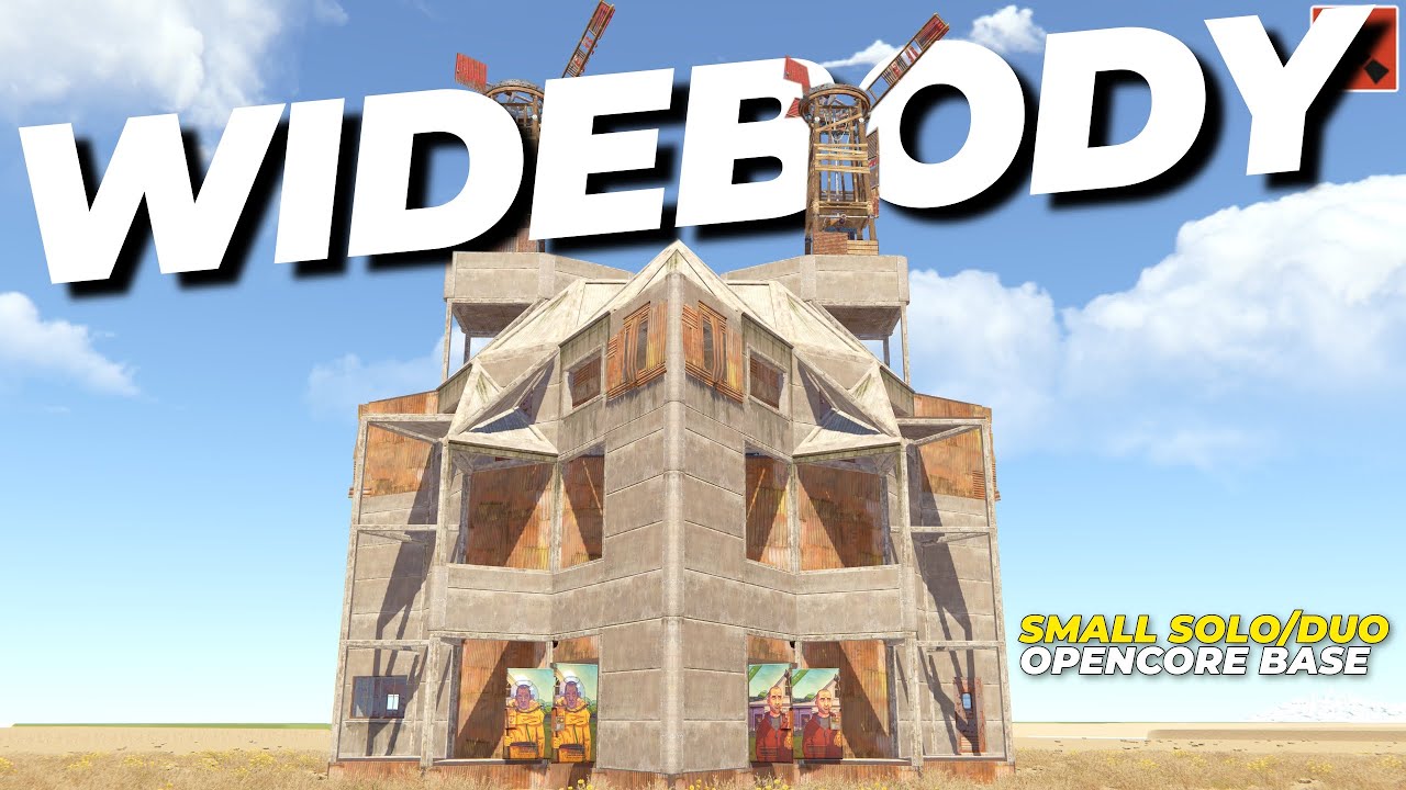 SNOWBALL 2X1 Open Core Mini Solo/Duo Base Design | RUST 2025