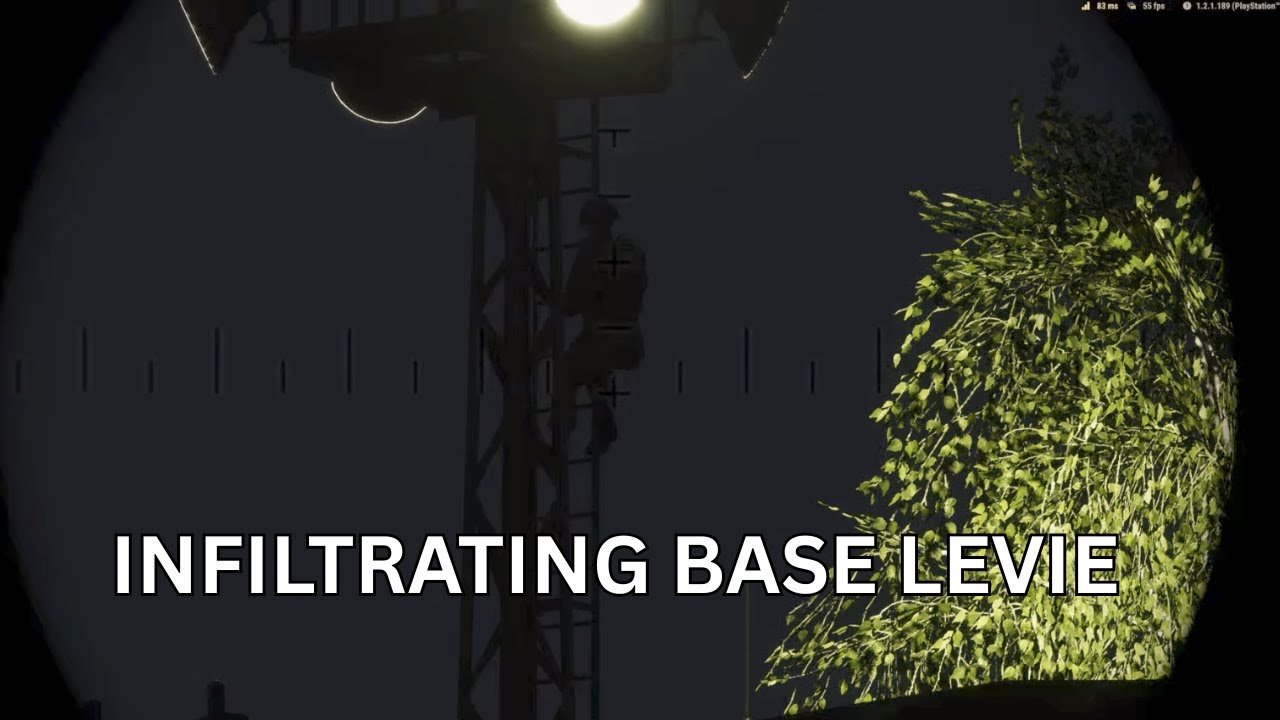 Arma Reforger | Infiltrating Military Base Levie