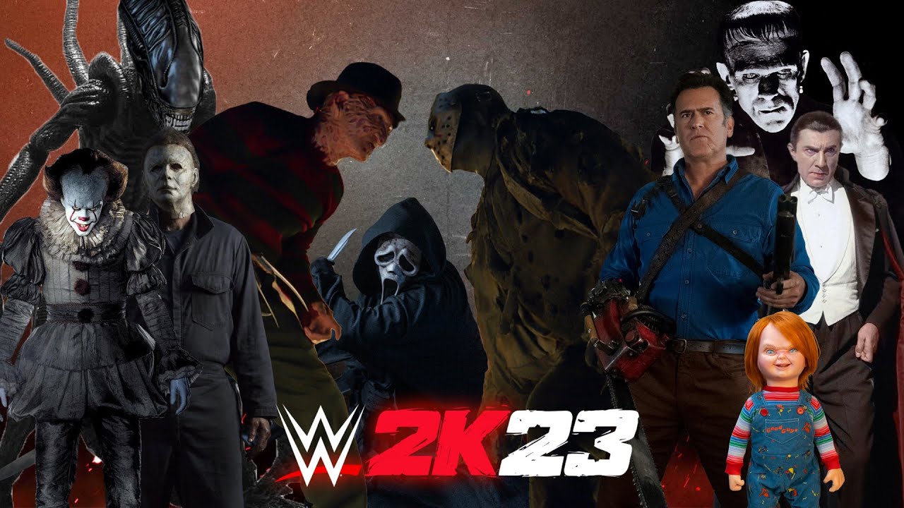 Horror Character Royal Rumble in WWE 2K23