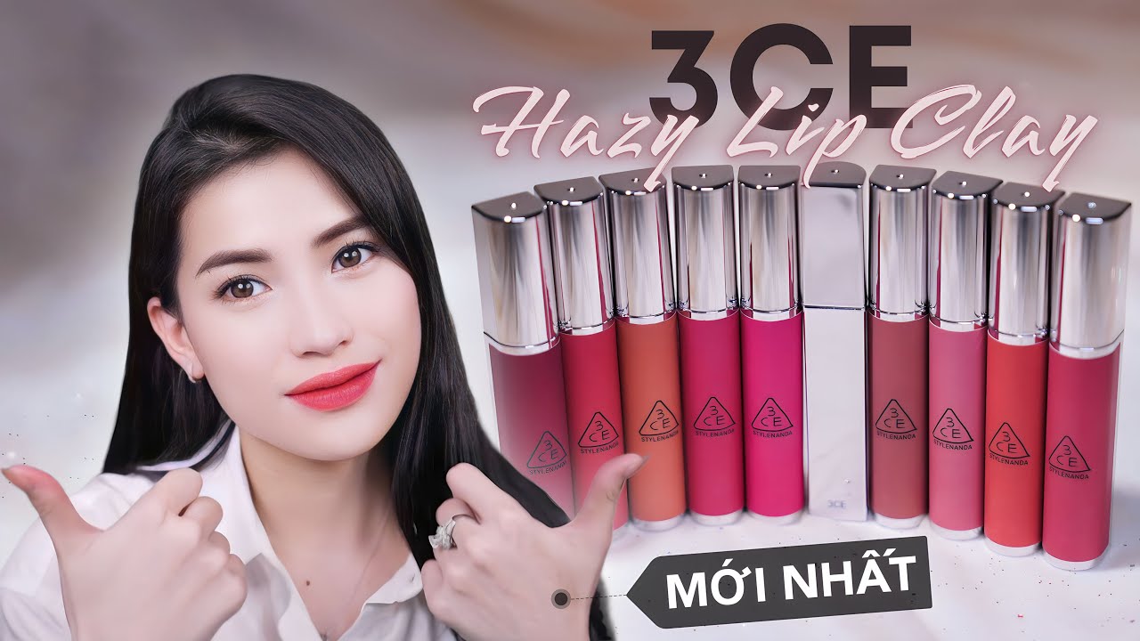 [REVIEW] 3CE HAZY LIP CLAY | SON BÙN MÀU SIÊU ĐẸP!  [Video có chứa Affiliate Marketing]